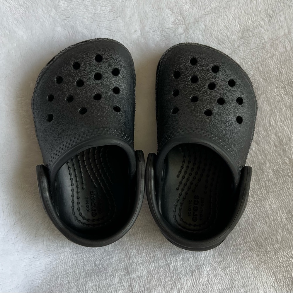 Crocs Toddler Classic Clog - Black